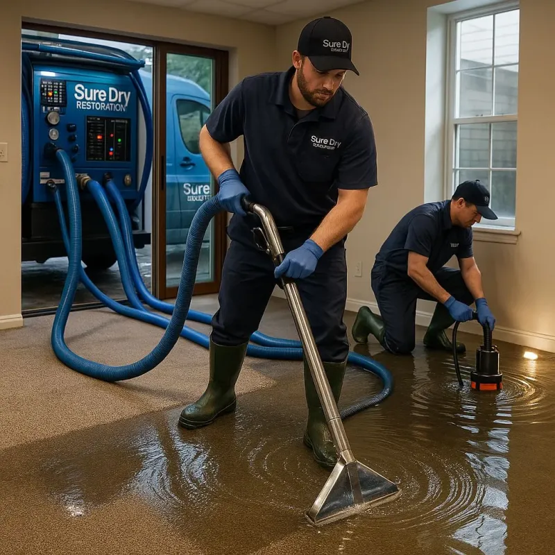 Water Extraction and Removal process in Elbow Lake, MN